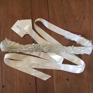 Embellished Bridal Sash